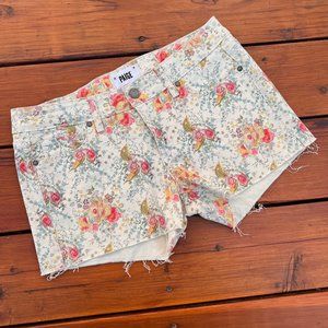 PAIGE + Liberty Silverlake Jeans Shorts in Keighley Floral
